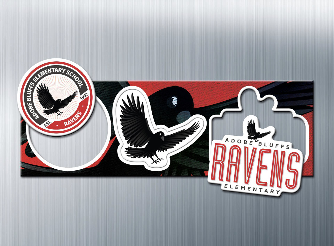 ABES Ravens Magnet