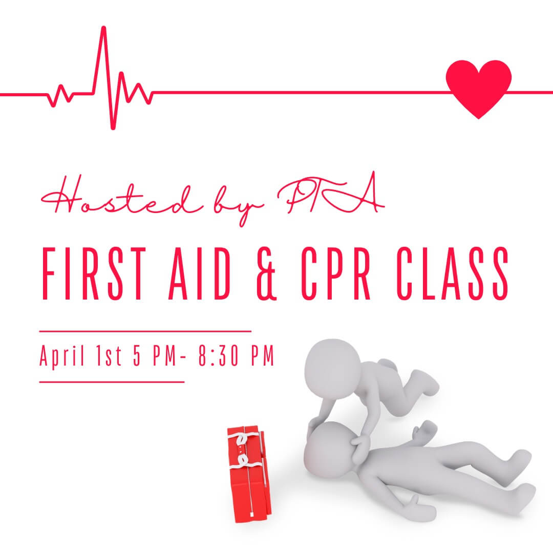 first aid class april 1st in the MPR